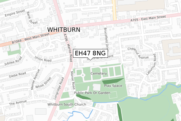 EH47 8NG map - large scale - OS Open Zoomstack (Ordnance Survey) EH47 8NG map - large scale - OS Open Zoomstack (Ordnance Survey)
