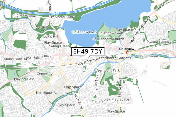 EH49 7DY map - small scale - OS Open Zoomstack (Ordnance Survey) EH49 7DY map - small scale - OS Open Zoomstack (Ordnance Survey)