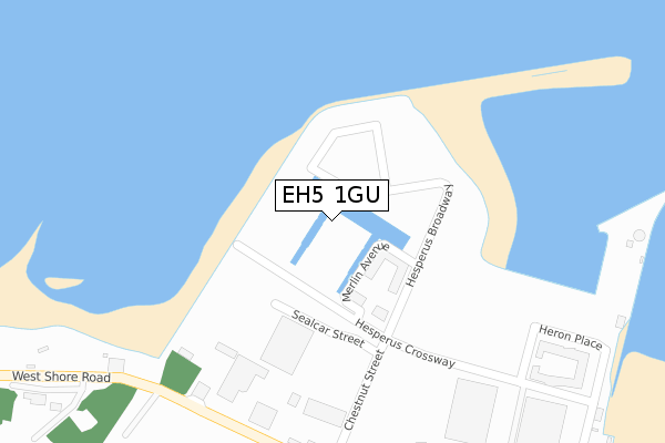 EH5 1GU map - large scale - OS Open Zoomstack (Ordnance Survey) EH5 1GU map - large scale - OS Open Zoomstack (Ordnance Survey)