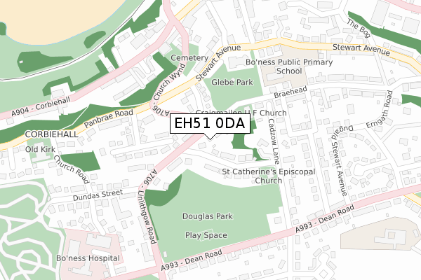 EH51 0DA map - large scale - OS Open Zoomstack (Ordnance Survey) EH51 0DA map - large scale - OS Open Zoomstack (Ordnance Survey)