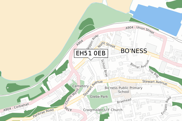EH51 0EB map - large scale - OS Open Zoomstack (Ordnance Survey) EH51 0EB map - large scale - OS Open Zoomstack (Ordnance Survey)