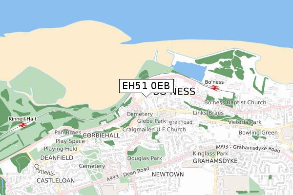 EH51 0EB map - small scale - OS Open Zoomstack (Ordnance Survey) EH51 0EB map - small scale - OS Open Zoomstack (Ordnance Survey)