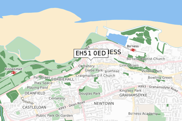 EH51 0ED map - small scale - OS Open Zoomstack (Ordnance Survey) EH51 0ED map - small scale - OS Open Zoomstack (Ordnance Survey)
