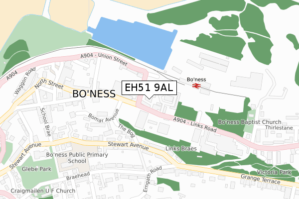 EH51 9AL map - large scale - OS Open Zoomstack (Ordnance Survey) EH51 9AL map - large scale - OS Open Zoomstack (Ordnance Survey)