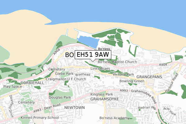 EH51 9AW map - small scale - OS Open Zoomstack (Ordnance Survey) EH51 9AW map - small scale - OS Open Zoomstack (Ordnance Survey)
