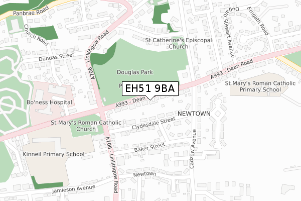 EH51 9BA map - large scale - OS Open Zoomstack (Ordnance Survey) EH51 9BA map - large scale - OS Open Zoomstack (Ordnance Survey)