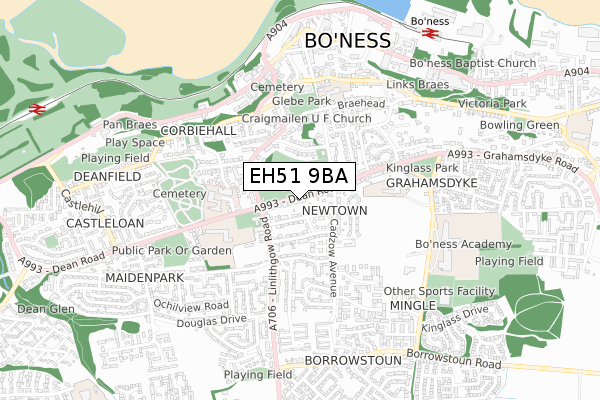 EH51 9BA map - small scale - OS Open Zoomstack (Ordnance Survey) EH51 9BA map - small scale - OS Open Zoomstack (Ordnance Survey)