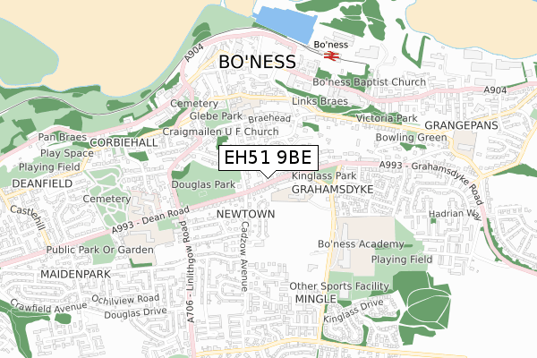 EH51 9BE map - small scale - OS Open Zoomstack (Ordnance Survey) EH51 9BE map - small scale - OS Open Zoomstack (Ordnance Survey)