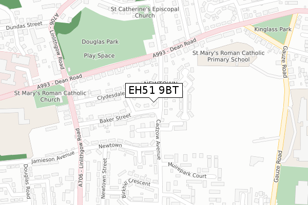 EH51 9BT map - large scale - OS Open Zoomstack (Ordnance Survey) EH51 9BT map - large scale - OS Open Zoomstack (Ordnance Survey)
