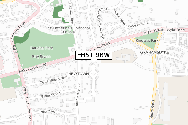 EH51 9BW map - large scale - OS Open Zoomstack (Ordnance Survey) EH51 9BW map - large scale - OS Open Zoomstack (Ordnance Survey)