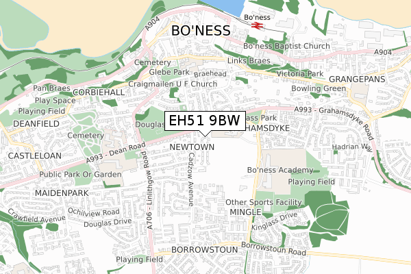 EH51 9BW map - small scale - OS Open Zoomstack (Ordnance Survey) EH51 9BW map - small scale - OS Open Zoomstack (Ordnance Survey)
