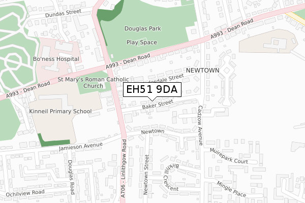 EH51 9DA map - large scale - OS Open Zoomstack (Ordnance Survey) EH51 9DA map - large scale - OS Open Zoomstack (Ordnance Survey)