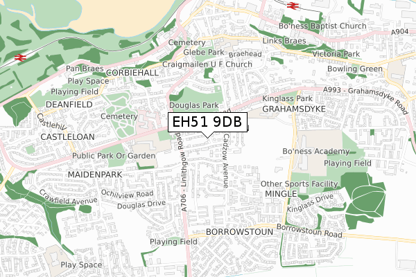 EH51 9DB map - small scale - OS Open Zoomstack (Ordnance Survey) EH51 9DB map - small scale - OS Open Zoomstack (Ordnance Survey)