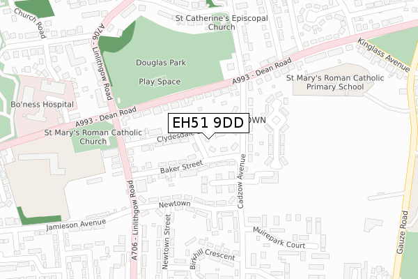 EH51 9DD map - large scale - OS Open Zoomstack (Ordnance Survey) EH51 9DD map - large scale - OS Open Zoomstack (Ordnance Survey)