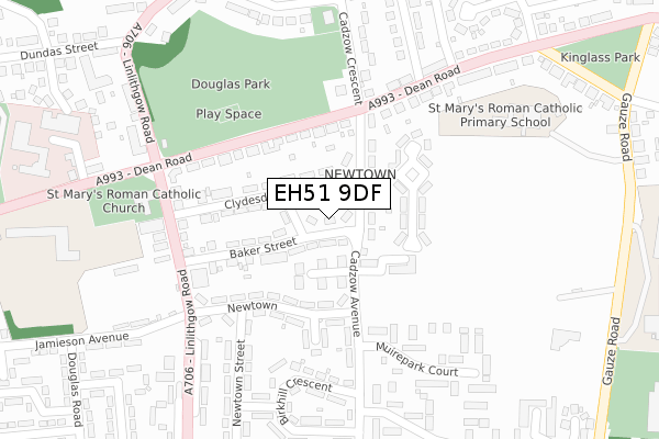 EH51 9DF map - large scale - OS Open Zoomstack (Ordnance Survey) EH51 9DF map - large scale - OS Open Zoomstack (Ordnance Survey)