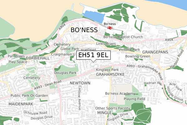 EH51 9EL map - small scale - OS Open Zoomstack (Ordnance Survey) EH51 9EL map - small scale - OS Open Zoomstack (Ordnance Survey)