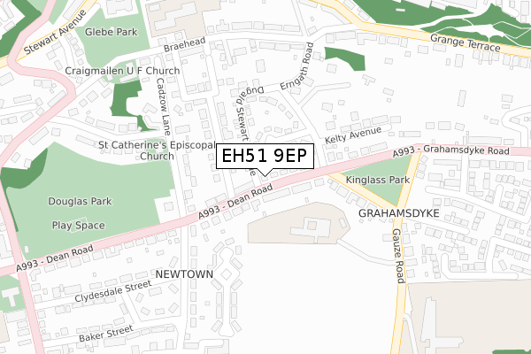 EH51 9EP map - large scale - OS Open Zoomstack (Ordnance Survey) EH51 9EP map - large scale - OS Open Zoomstack (Ordnance Survey)
