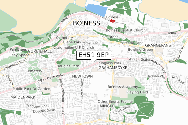 EH51 9EP map - small scale - OS Open Zoomstack (Ordnance Survey) EH51 9EP map - small scale - OS Open Zoomstack (Ordnance Survey)