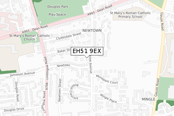 EH51 9EX map - large scale - OS Open Zoomstack (Ordnance Survey) EH51 9EX map - large scale - OS Open Zoomstack (Ordnance Survey)