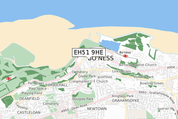 EH51 9HE map - small scale - OS Open Zoomstack (Ordnance Survey) EH51 9HE map - small scale - OS Open Zoomstack (Ordnance Survey)