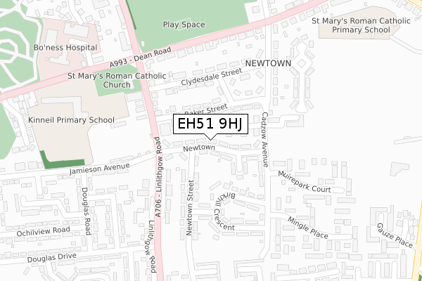EH51 9HJ map - large scale - OS Open Zoomstack (Ordnance Survey) EH51 9HJ map - large scale - OS Open Zoomstack (Ordnance Survey)