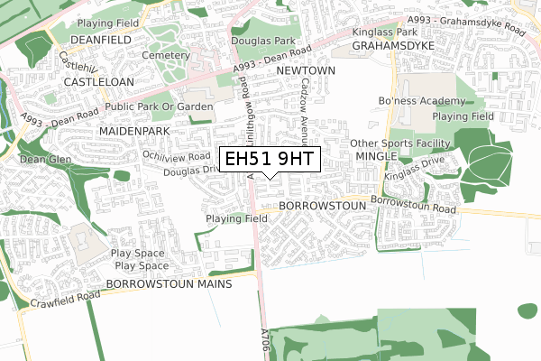 EH51 9HT map - small scale - OS Open Zoomstack (Ordnance Survey) EH51 9HT map - small scale - OS Open Zoomstack (Ordnance Survey)