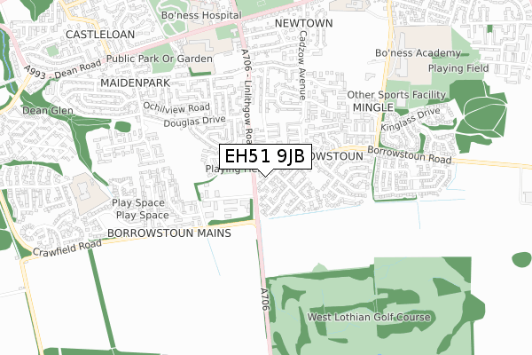 EH51 9JB map - small scale - OS Open Zoomstack (Ordnance Survey) EH51 9JB map - small scale - OS Open Zoomstack (Ordnance Survey)