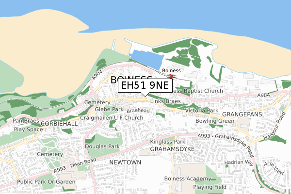 EH51 9NE map - small scale - OS Open Zoomstack (Ordnance Survey) EH51 9NE map - small scale - OS Open Zoomstack (Ordnance Survey)