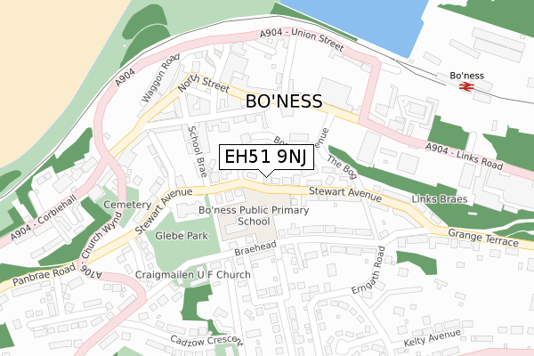 EH51 9NJ map - large scale - OS Open Zoomstack (Ordnance Survey) EH51 9NJ map - large scale - OS Open Zoomstack (Ordnance Survey)
