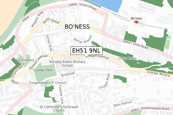EH51 9NL map - large scale - OS Open Zoomstack (Ordnance Survey) EH51 9NL map - large scale - OS Open Zoomstack (Ordnance Survey)