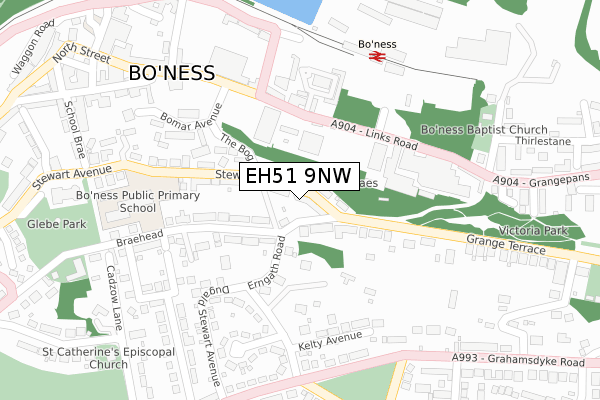 EH51 9NW map - large scale - OS Open Zoomstack (Ordnance Survey) EH51 9NW map - large scale - OS Open Zoomstack (Ordnance Survey)