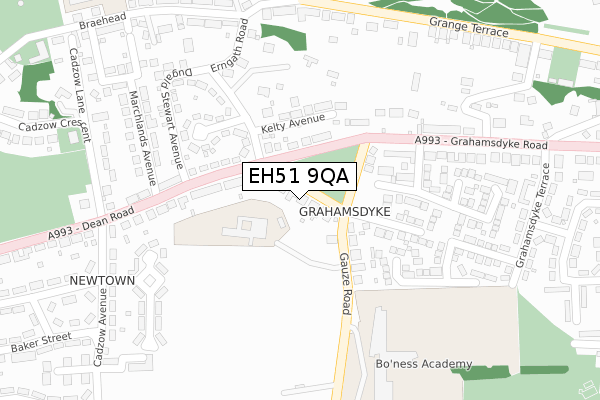 EH51 9QA map - large scale - OS Open Zoomstack (Ordnance Survey) EH51 9QA map - large scale - OS Open Zoomstack (Ordnance Survey)