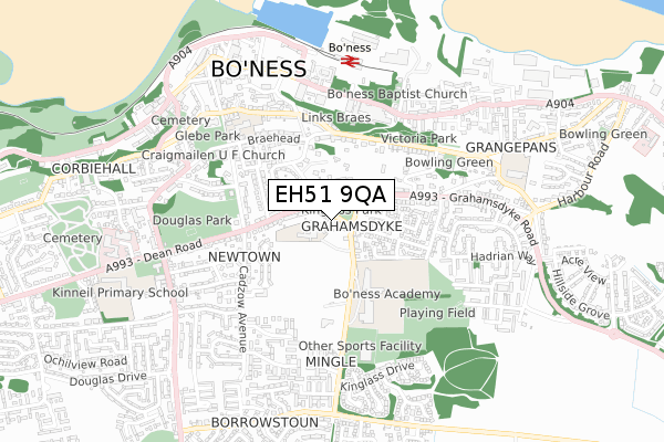EH51 9QA map - small scale - OS Open Zoomstack (Ordnance Survey) EH51 9QA map - small scale - OS Open Zoomstack (Ordnance Survey)