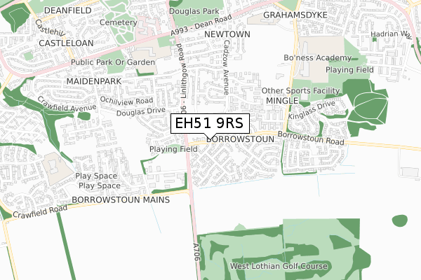 EH51 9RS map - small scale - OS Open Zoomstack (Ordnance Survey) EH51 9RS map - small scale - OS Open Zoomstack (Ordnance Survey)