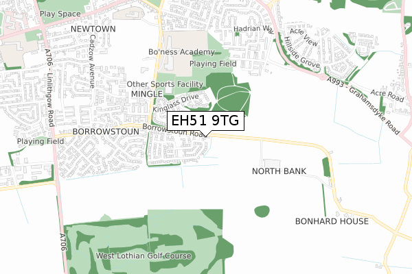 EH51 9TG map - small scale - OS Open Zoomstack (Ordnance Survey) EH51 9TG map - small scale - OS Open Zoomstack (Ordnance Survey)