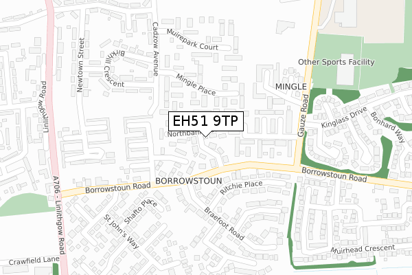EH51 9TP map - large scale - OS Open Zoomstack (Ordnance Survey) EH51 9TP map - large scale - OS Open Zoomstack (Ordnance Survey)