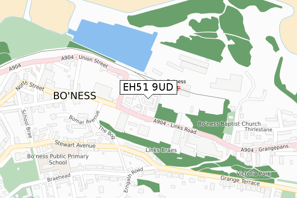 EH51 9UD map - large scale - OS Open Zoomstack (Ordnance Survey) EH51 9UD map - large scale - OS Open Zoomstack (Ordnance Survey)