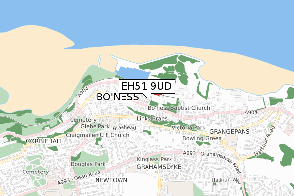 EH51 9UD map - small scale - OS Open Zoomstack (Ordnance Survey) EH51 9UD map - small scale - OS Open Zoomstack (Ordnance Survey)