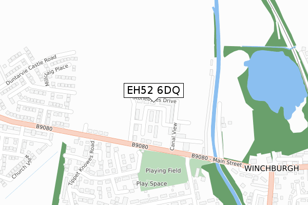 EH52 6DQ map - large scale - OS Open Zoomstack (Ordnance Survey) EH52 6DQ map - large scale - OS Open Zoomstack (Ordnance Survey)