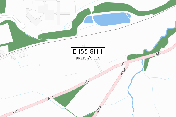 Eh8 Postcode EH55 8HH maps, stats, and open data