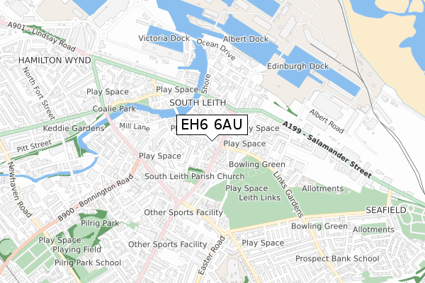 EH6 6AU map - small scale - OS Open Zoomstack (Ordnance Survey) EH6 6AU map - small scale - OS Open Zoomstack (Ordnance Survey)