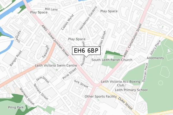 EH6 6BP map - large scale - OS Open Zoomstack (Ordnance Survey) EH6 6BP map - large scale - OS Open Zoomstack (Ordnance Survey)