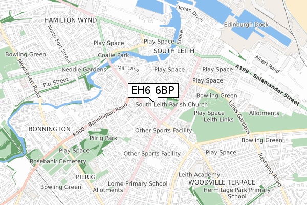 EH6 6BP map - small scale - OS Open Zoomstack (Ordnance Survey) EH6 6BP map - small scale - OS Open Zoomstack (Ordnance Survey)