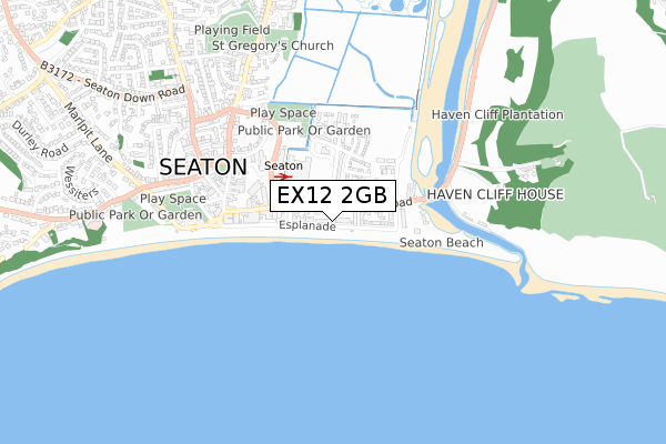 EX12 2GB map - small scale - OS Open Zoomstack (Ordnance Survey) EX12 2GB map - small scale - OS Open Zoomstack (Ordnance Survey)