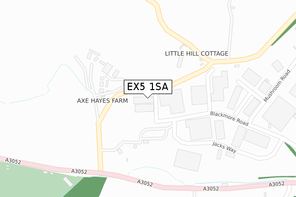 EX5 1SA map - large scale - OS Open Zoomstack (Ordnance Survey) EX5 1SA map - large scale - OS Open Zoomstack (Ordnance Survey)