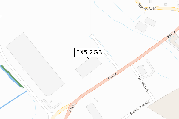 EX5 2GB map - large scale - OS Open Zoomstack (Ordnance Survey)