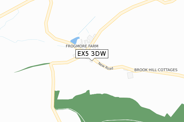EX5 3DW map - large scale - OS Open Zoomstack (Ordnance Survey) EX5 3DW map - large scale - OS Open Zoomstack (Ordnance Survey)