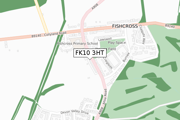 FK10 3HT map - large scale - OS Open Zoomstack (Ordnance Survey) FK10 3HT map - large scale - OS Open Zoomstack (Ordnance Survey)
