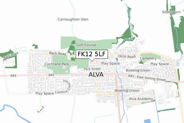 FK12 5LF map - small scale - OS Open Zoomstack (Ordnance Survey) FK12 5LF map - small scale - OS Open Zoomstack (Ordnance Survey)