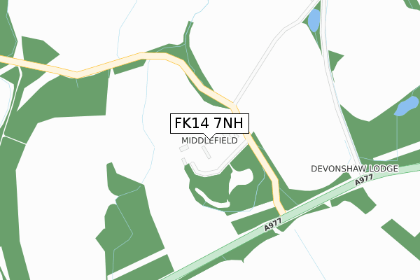 FK14 7NH map - large scale - OS Open Zoomstack (Ordnance Survey) FK14 7NH map - large scale - OS Open Zoomstack (Ordnance Survey)